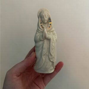 Lenox Jewels Virgin Mary Madonna Mother Figurine Catholic Christian Nativity